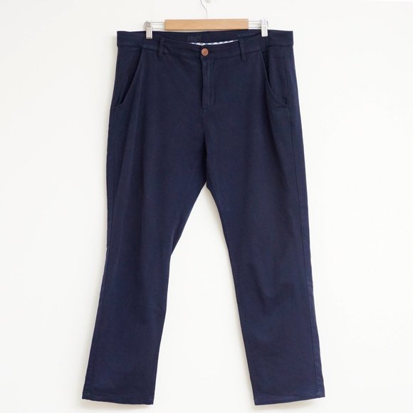 mugsy Pants Mugsy Mens Navy Blue Chino Pants 38x3 Poshmark